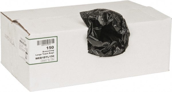 Household Trash Bags: 33 gal, 1.2 mil, 150 Pack MPN:MSC 60251592