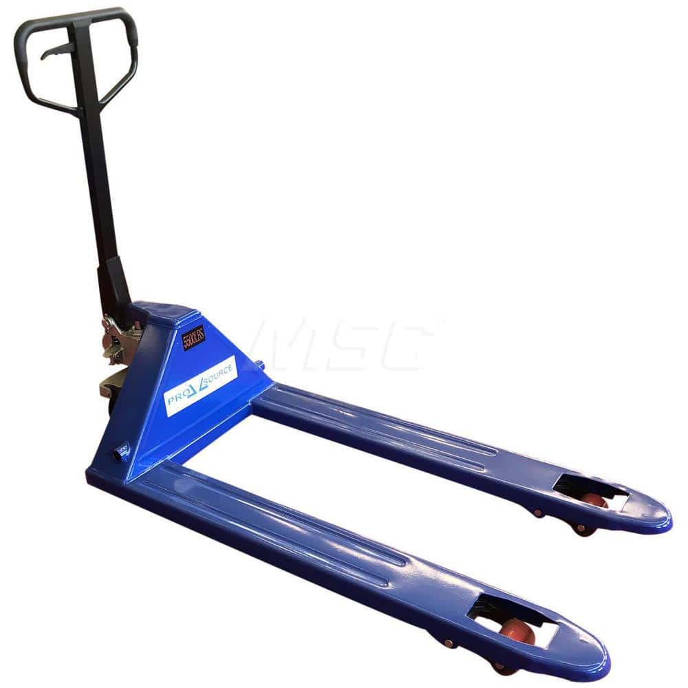 Manual Pallet Truck: 5,500 lb Capacity, 27