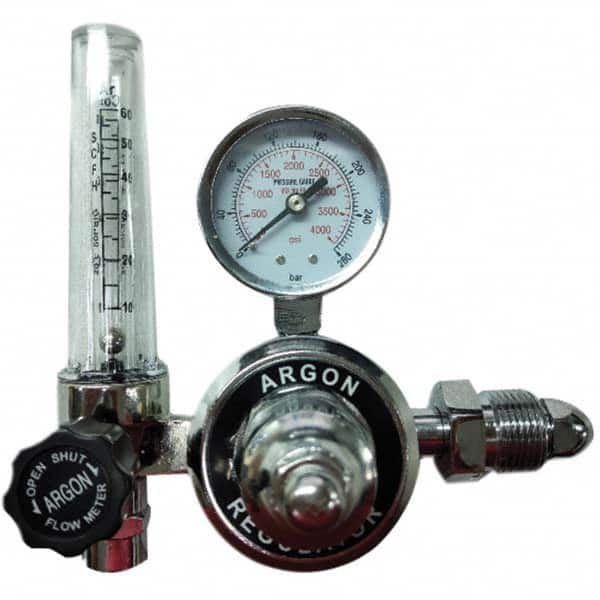 Welding Regulators, Gas Type: Argon, CO2 , CGA Inlet Connection: 580  MPN:70100455 PRO