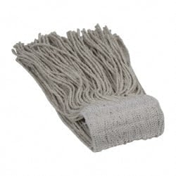 Wet Mop Cut: Clamp Jaw, Medium, White Mop, Cotton MPN:02714160