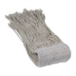 Wet Mop Cut: Clamp Jaw, Large, White Mop, Cotton MPN:02714178