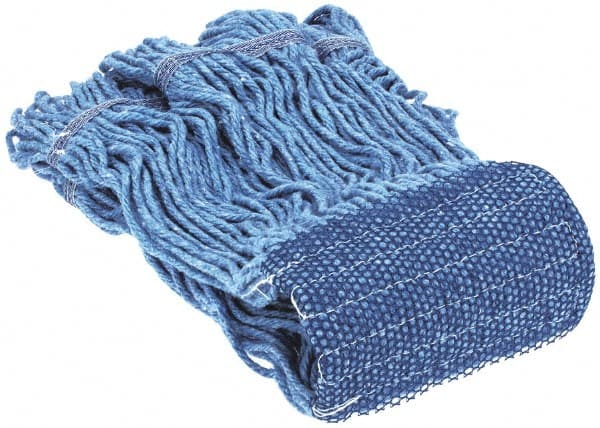 Wet Mop Loop: Clamp Jaw, Small, Blue Mop, Blended Fiber MPN:08625386