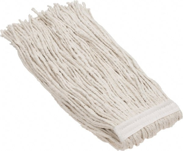 Wet Mop Cut: Clamp Jaw, Large, White Mop, Cotton MPN:09246281