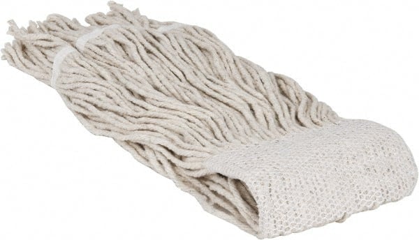 Wet Mop Cut: Clamp Jaw, Medium, White Mop, Cotton MPN:09246299