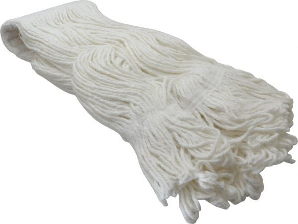 Wet Mop Loop: Clamp Jaw, X-Large, White Mop, Rayon MPN:09246414