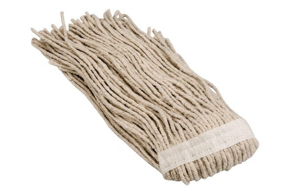 Wet Mop Cut: Clamp Jaw, Small, White Mop, Cotton MPN:09246497