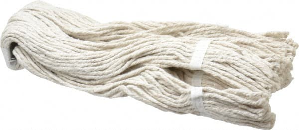 Wet Mop Cut: Clamp Jaw, Small, White Mop, Cotton MPN:09316647