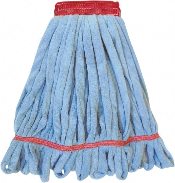 Wet Mop Loop: Clamp Jaw, Large, Blue Mop, Microfiber MPN:68623388