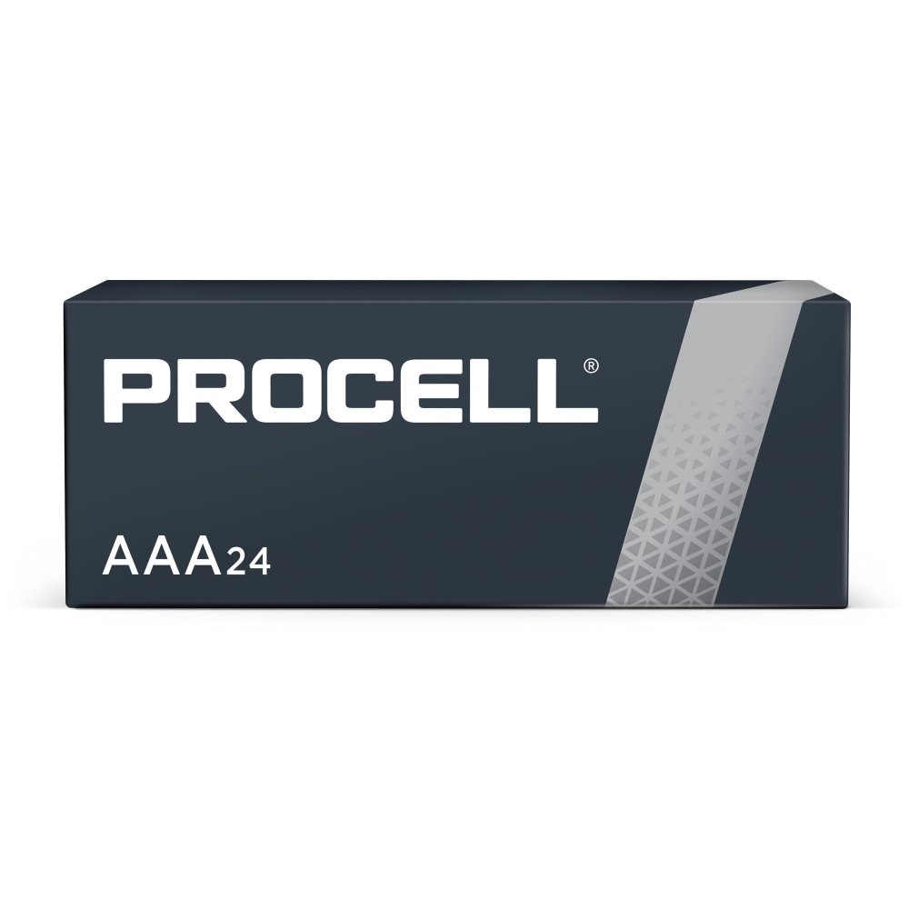 Duracell Procell Alkaline Contant Power AAA Battery - For Motion Detector, Test Equipment, Remote Control, Flashlight, Calculator, Clock, Radio, Portable Electronics, Mouse, Keyboard - AAA - 144 / Carton MPN:PC2400BKDCT