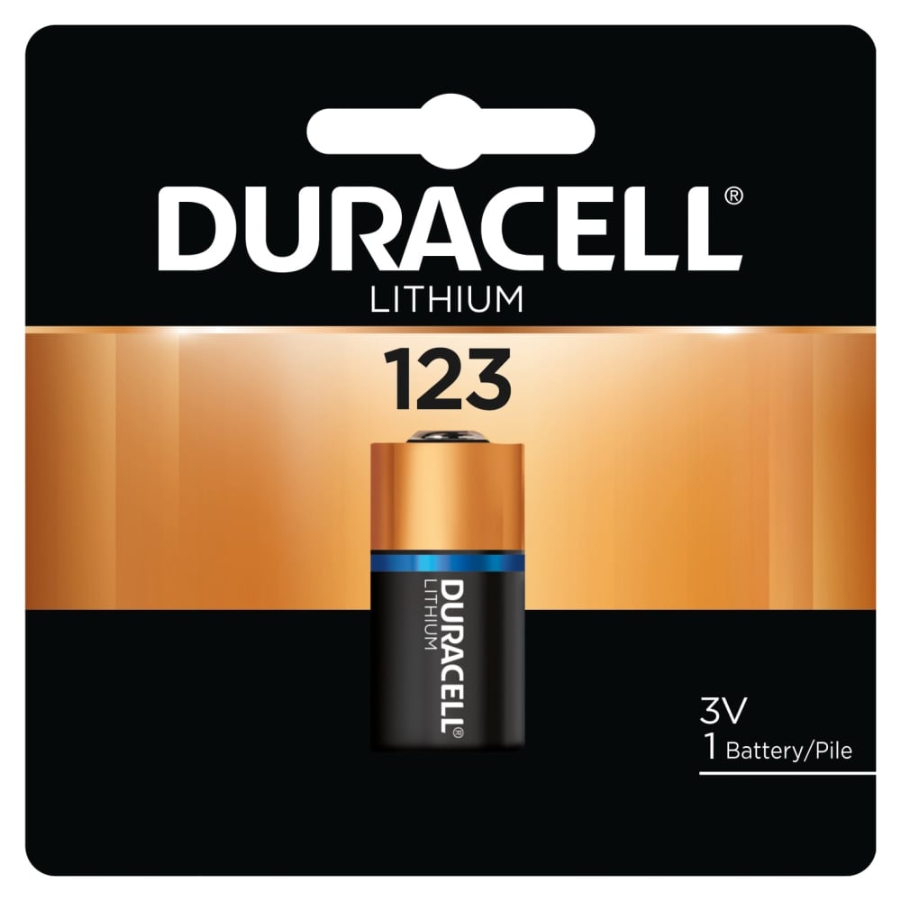 Duracell 123 3V High Power Lithium Battery, Pack of 1 (Min Order Qty 14) MPN:DL123ABPK