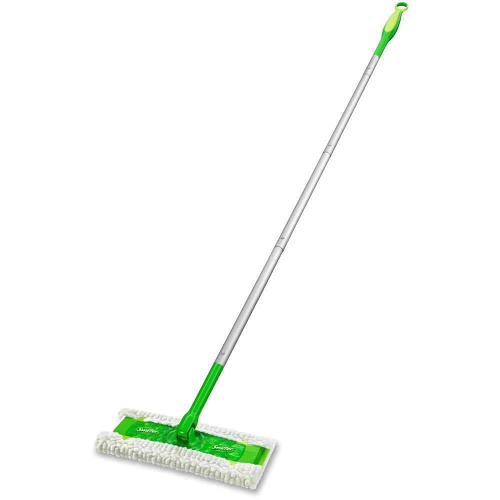 Swiffer Sweeper - 10in Head - Swivel Head, Lightweight - 3 / Carton - Green MPN:09060CT