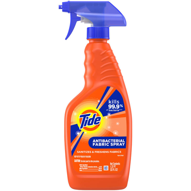 Tide Antibacterial Fabric Spray, 22 Oz Bottle (Min Order Qty 8) MPN:76533