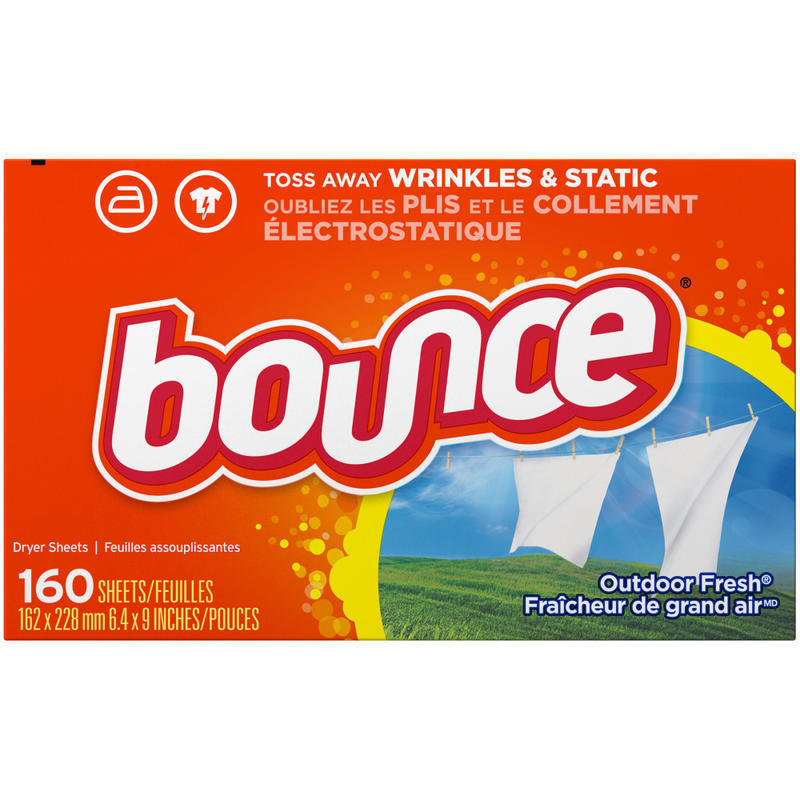 Bounce Fabric Softener Sheets, Box Of 160 Sheets (Min Order Qty 6) MPN:80168