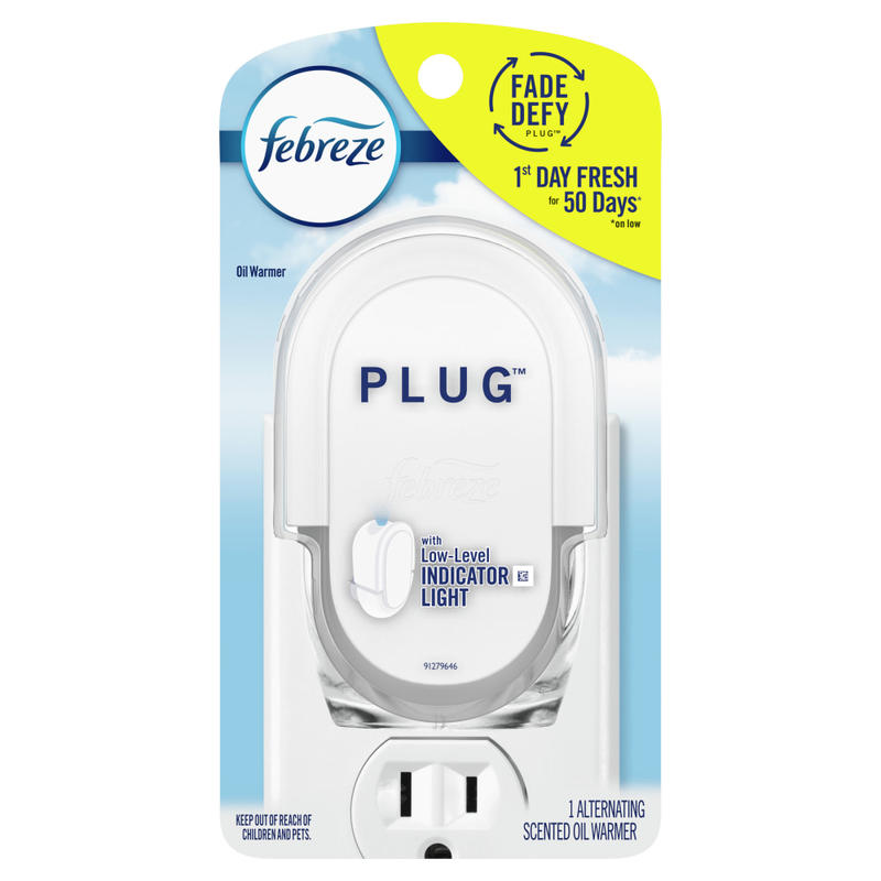 Febreze PLUG Air Freshener Scented Oil Warmer, Assorted Scent, 0.18 Oz (Min Order Qty 15) MPN:000000076985