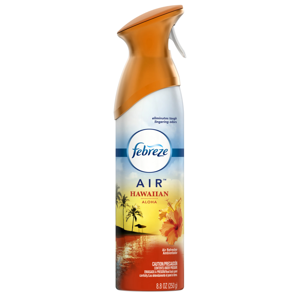 Febreze AIR Freshener, Hawaiian Aloha, 8.8 Oz, Pack Of 6 (Min Order Qty 3) MPN:96260CTDG18