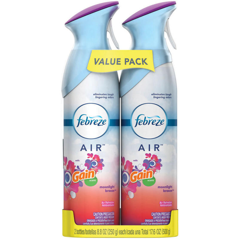 Febreze AIR Freshener, Gain Moonlight Breeze, 8.8 Oz, Pack Of 2 (Min Order Qty 7) MPN:97809