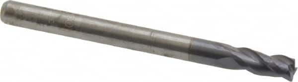 Corner Radius End Mill: 1/8