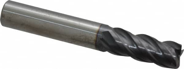 Corner Radius End Mill: 3/8