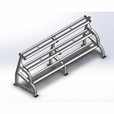 Weight Rack 111 in 34 3/4 in 43 1/4 in MPN:PLR-505A