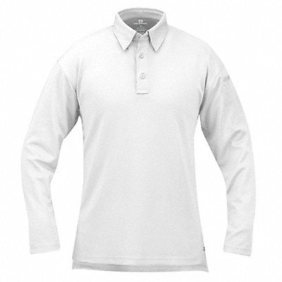 Tactical Polo L Long Sleeve White MPN:F531572100L