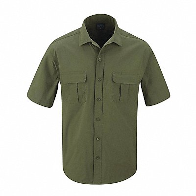 Short Sleeve Shirt S Olive MPN:F53743C330S