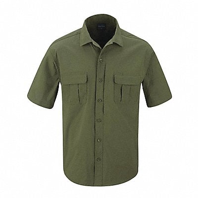 Short Sleeve Shirt XS Olive MPN:F53743C330XS