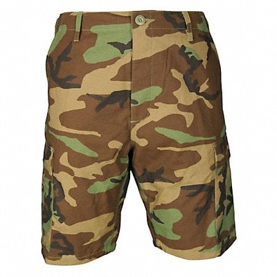 Mens Tactical Shorts Woodland Camo S MPN:F526155320S