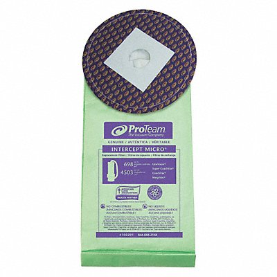 Vacuum Bag For Backpack Vacuum PK10 MPN:100291