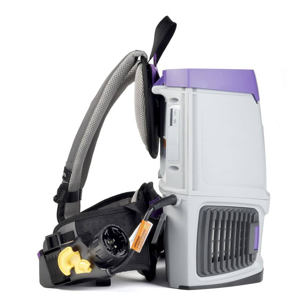 Portable & Backpack Vacuum Cleaners, Power Source: Electric , Filtration Type: HEPA , Vacuum Collection Type: Disposable Bag , Maximum Air Flow: 153CFM  MPN:107713