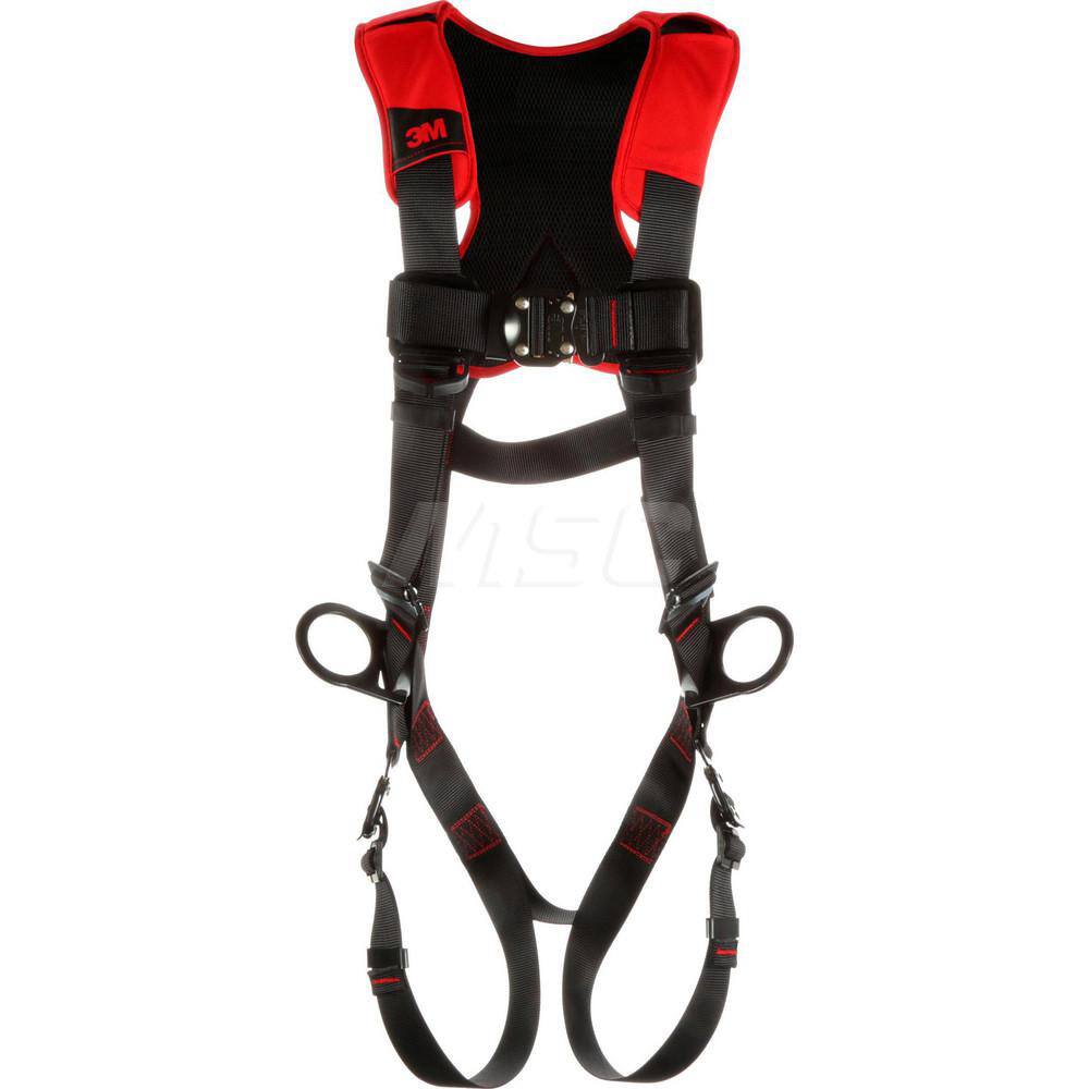 Fall Protection Harnesses: 420 Lb, Vest Style, Size 2X-Large, For Positioning, Polyester, Back & Side MPN:7012816669