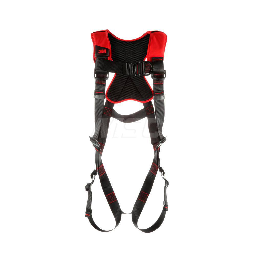 Fall Protection Harnesses: 420 Lb, Vest Style, Size Medium & Large, For Climbing, Polyester, Back & Front MPN:7012816714