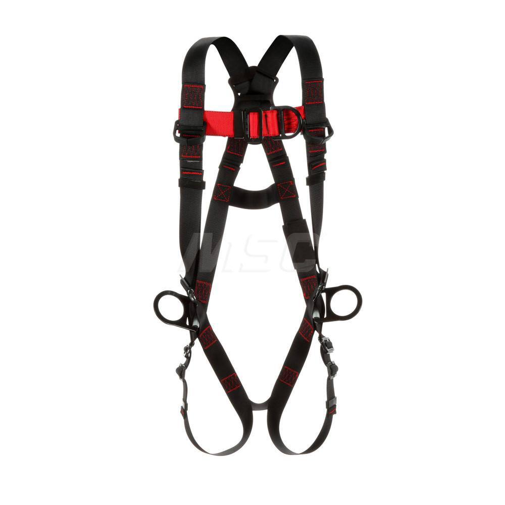 Fall Protection Harnesses: 420 Lb, Vest Style, Size Small, For Climbing & Positioning, Polyester, Back Front & Side MPN:7012816750