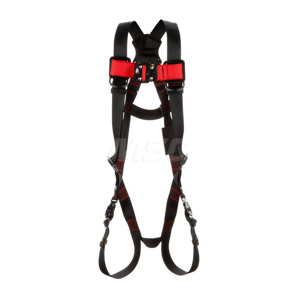 Fall Protection Harnesses: 420 Lb, Vest Style, Size Small, For General Industry, Polyester, Back MPN:7012816772