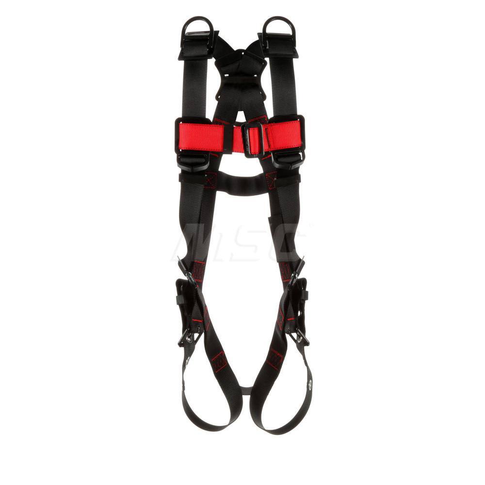 Fall Protection Harnesses: 420 Lb, Vest Style, Size X-Large, For Retrieval & Rescue, Polyester, Back & Shoulder MPN:7012816816