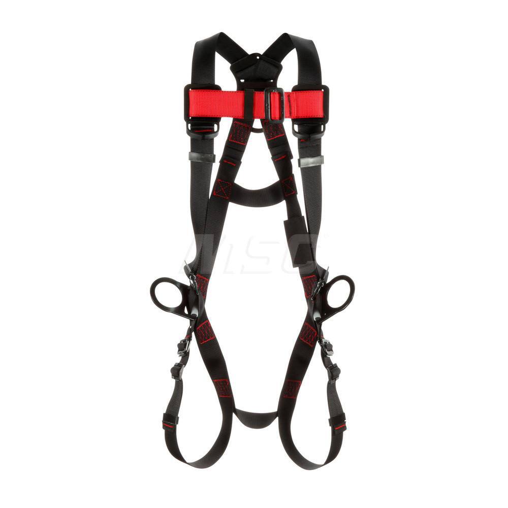 Fall Protection Harnesses: 420 Lb, Vest Style, Size Small, For Positioning, Polyester, Back & Side MPN:7100184576