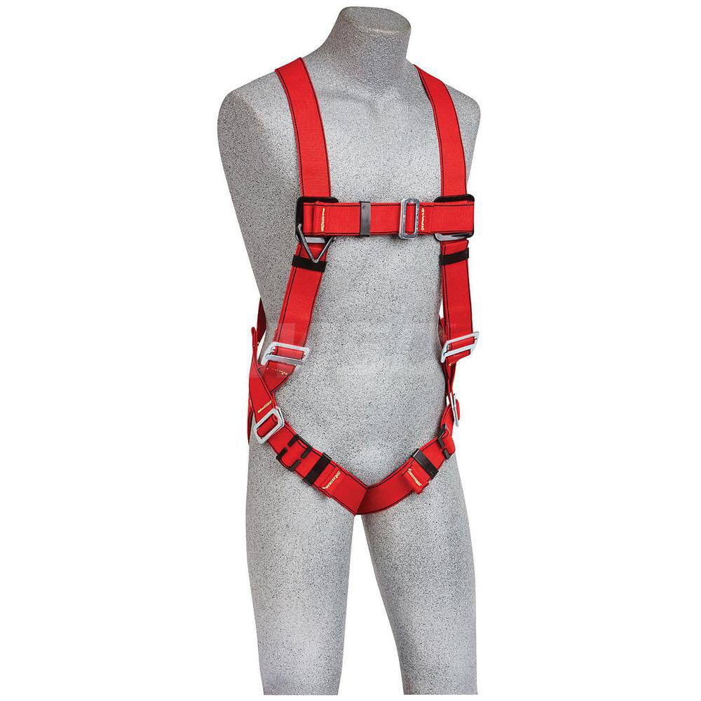 Fall Protection Harnesses: 420 Lb, Welder Style, Size Medium & Large, For General Industry, Kevlar, Back MPN:7012816878