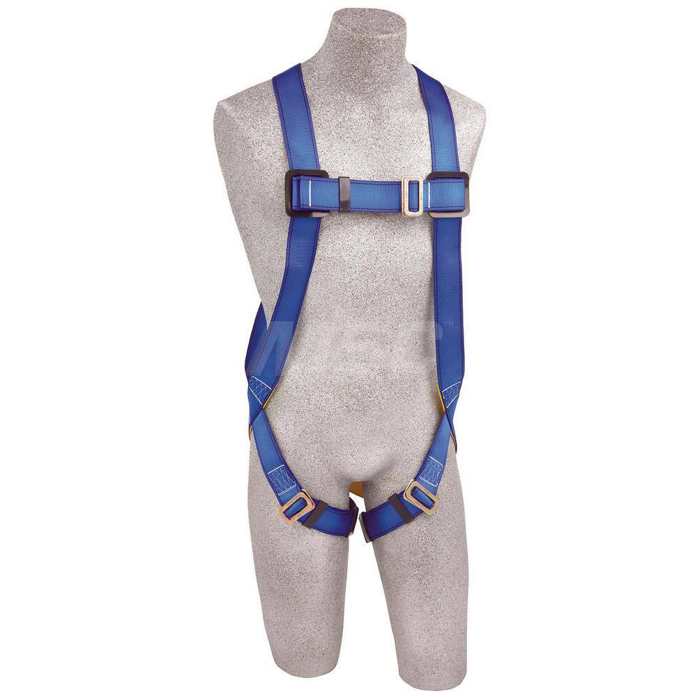 Fall Protection Harnesses: 310 Lb, Vest Style, Size Universal, For General Industry, Polyester, Back MPN:7100225191