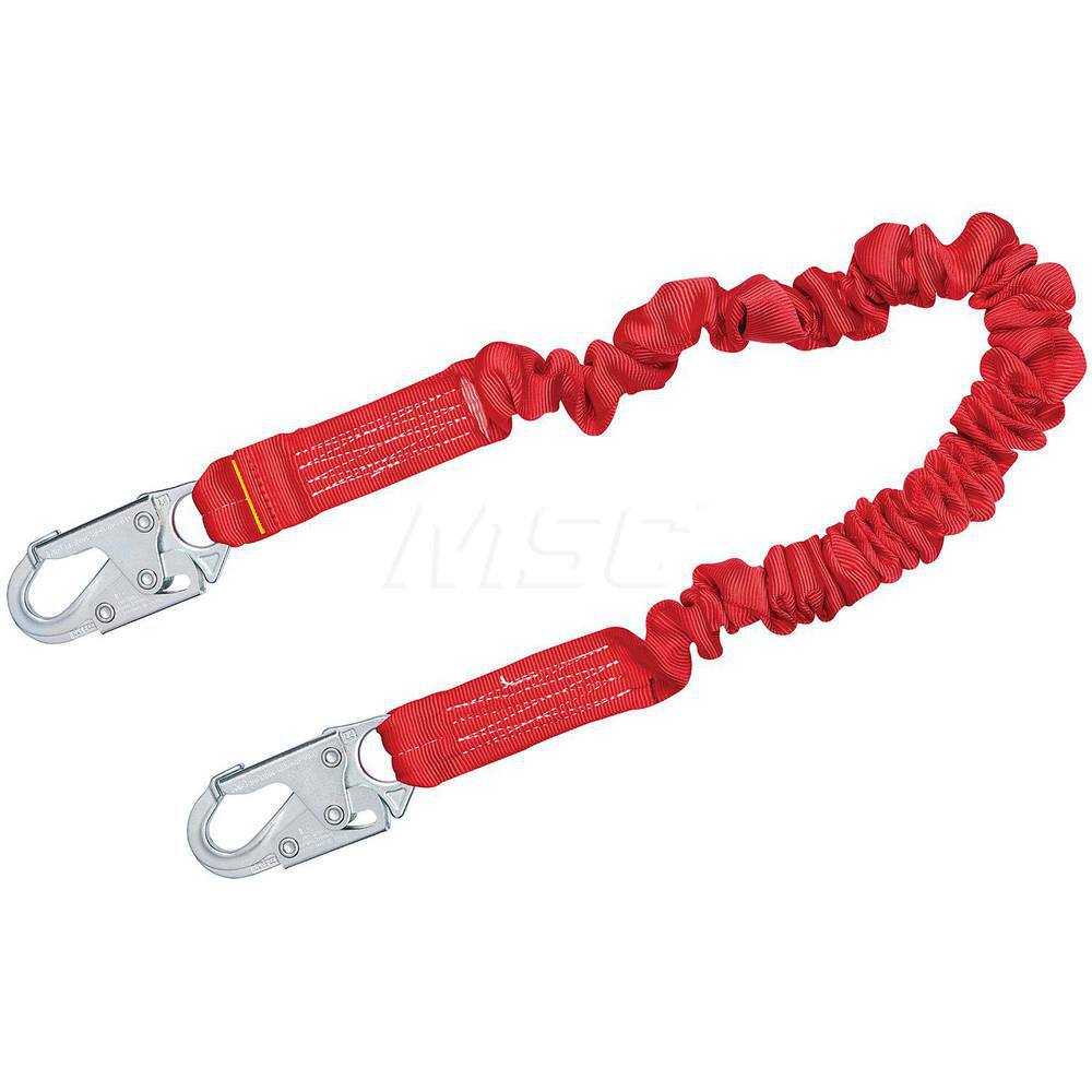 Lanyards & Lifelines, Load Capacity: 310lb, 141kg , Lifeline Material: Polyester , Capacity (Lb.): 310 , End Connections: Snap Hook  MPN:7100243799