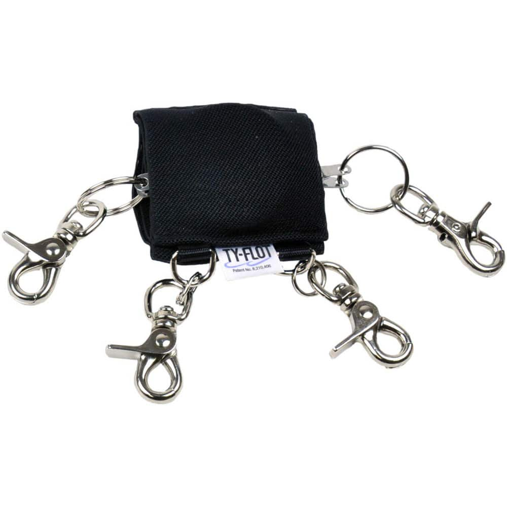 Tool Holding Accessories, Product Type: Tool Lanyard , Lanyard Type: Retractable , Connection Type: Rotating Loop , Tether Type: Tape , Weight Capacity: 1.5lb  MPN:T-RETDUBLSNP