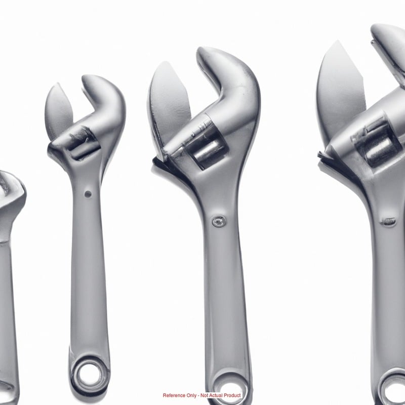 Adjustable Wrench Alloy Steel Plain MPN:J795A