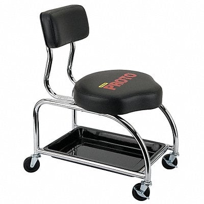 Tool Trolley Stool With Backrest 300 lb. MPN:JFC1010