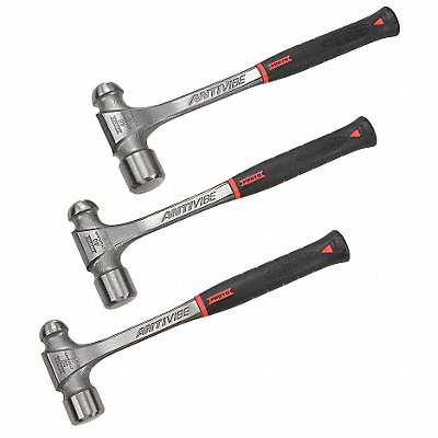 Ball Pein Hammer Set Steel Steel 3 PC MPN:J1303AVPS