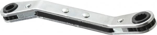 Offset Box End Wrench: 7/32 x 9/32