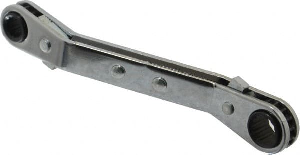 Offset Box End Wrench: 1/4 x 5/16