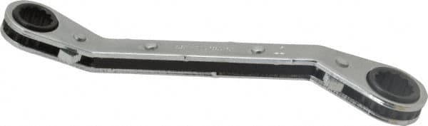 Offset Box End Wrench: 3/8 x 7/16