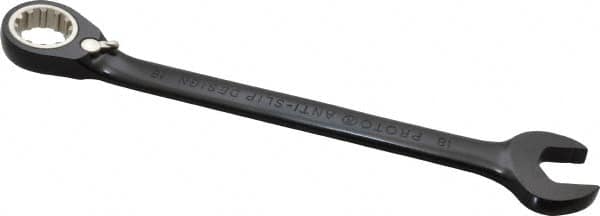 Combination Wrench: 18.00 mm Head Size, 15 deg Offset MPN:JSCVM18