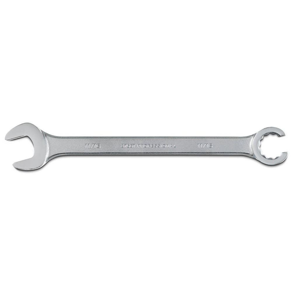 Flare Nut Wrenches, Type: Open End, Size (Inch): 11 mm, 9 mm, Size (mm): 11 mm, 9 mm, Head Type: Double, Offset, Opening Type: 6-Point Flare Nut MPN:J3709M-TT