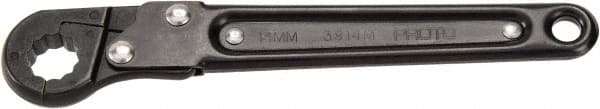 10mm, Black Finish, Ratcheting Flare Nut Wrench MPN:J3810M