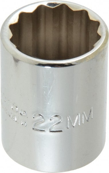 Hand Socket: 22 mm Socket, 12-Point MPN:J5422M