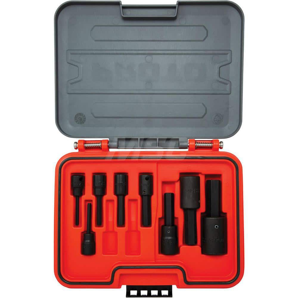 Torx Bit Socket Set: 10 Pc, 3/8 & 1/2